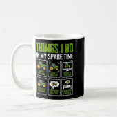 Mug Things I Do In My Spare Time Tractor Lovers  (Gauche)