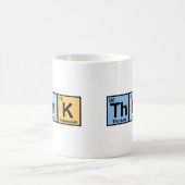 Mug Think a fait des éléments (Centre)