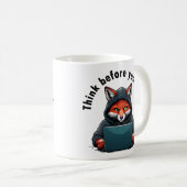 Mug Think before you click - Cyber Security (Devant droit)