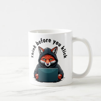 Mug Think before you click - Cyber Security