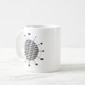 Mug Think Binary Clock (Devant gauche)