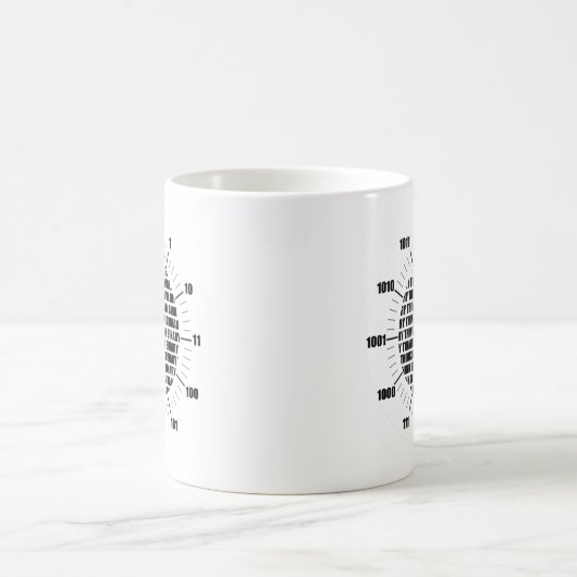 Mug Think Binary Clock (Centre)