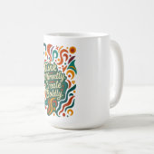 Mug Think Differently. Create Boldly. — Fearless Minds (Devant droit)