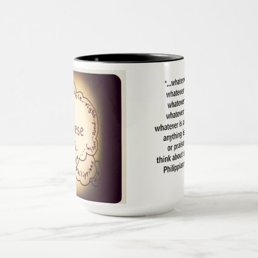 Mug Think on These Things (Centre)