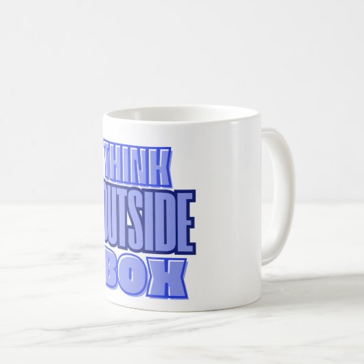 Mug Think Outside the Box (Devant droit)