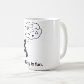 Mug Thinking_is_fun (Devant droit)