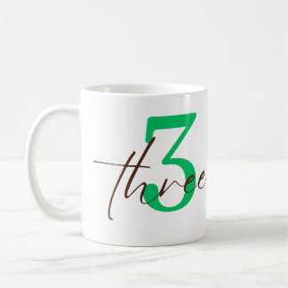 Mug Third 3 Year Anniversary with Personalization