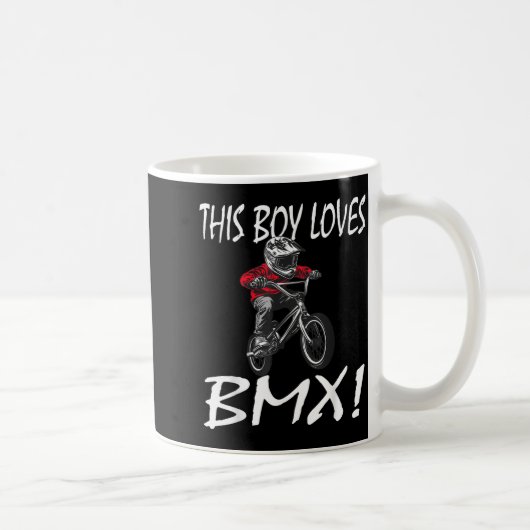 Mug This Boy Loves Bmx, Kids Bmx  (Droite)