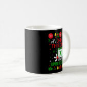 Mug This Calls For A Spreadsheet Ugly Christmas (Devant droit)