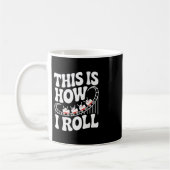 Mug This Is How I Roll Funny Roller Coaster  (Gauche)