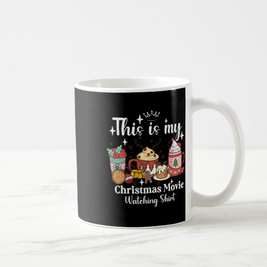 Mug This Is My Christmas Movie Watching Shirt Family M (Droite)