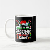 Mug This Is My Christmas Pajama Shirt Funny Xmas Pjs M (Gauche)