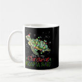 Mug This Is My Christmas Pajama Shirt Sea Turtle Chris (Gauche)
