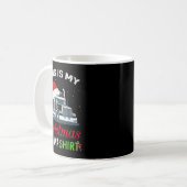 Mug This Is My Christmas Pajama Truck Driver Xmas Gift (Devant gauche)