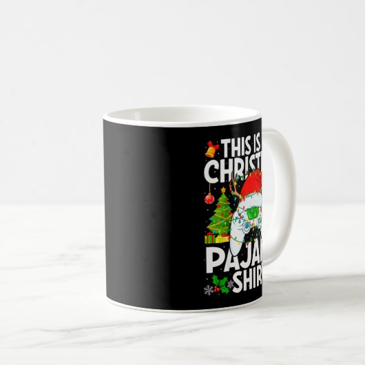 Mug This Is My Christmas Pajama Video Gamer Christmas (Devant droit)
