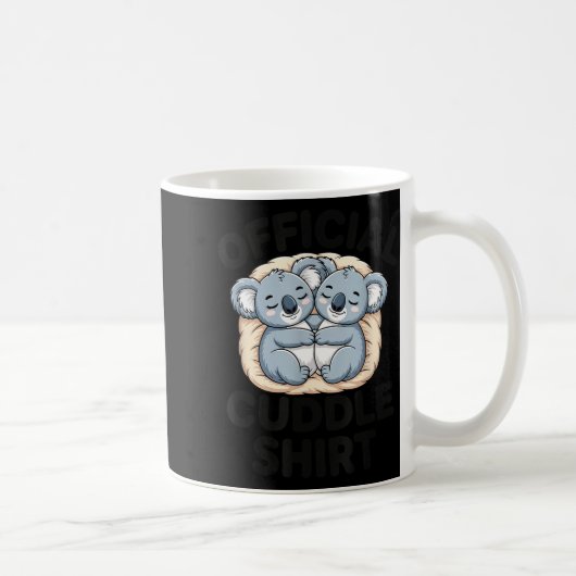 Mug This Is My Cuddle Shirt Cute Koala Matching (Droite)