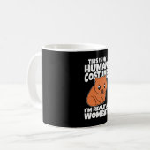 Mug This Is My Human Costume I'm Really A Wombat (Devant gauche)