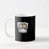 Mug This Is Our Cuddle Shirt Sleeng Monkey Couple  (Gauche)