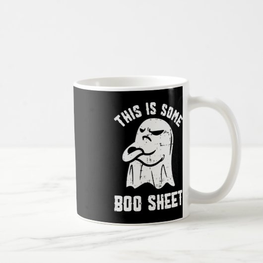 Mug This Is Some Boo Sheet Halloween Ghost Funny Men W (Droite)