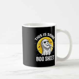 Mug This Is Some Boo Sheet Halloween Ghost Funny Men W