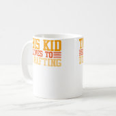 Mug This Kid Loves To Do Rafting (Devant gauche)