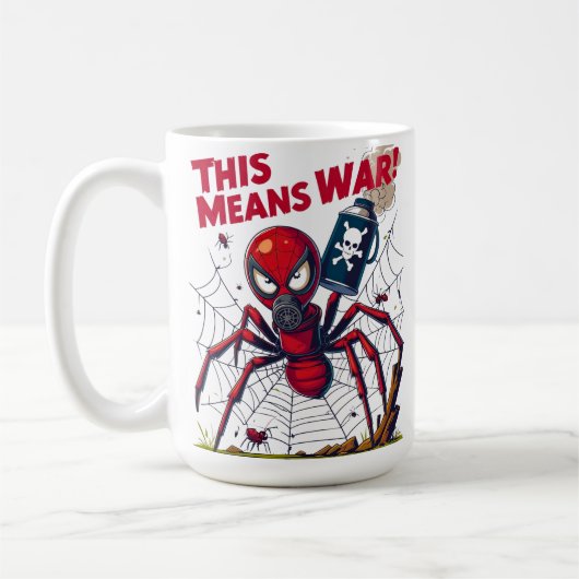 Mug This Means War! – Spider’s Revenge (Gauche)