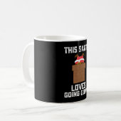 Mug This Santa Loves Going (Devant gauche)