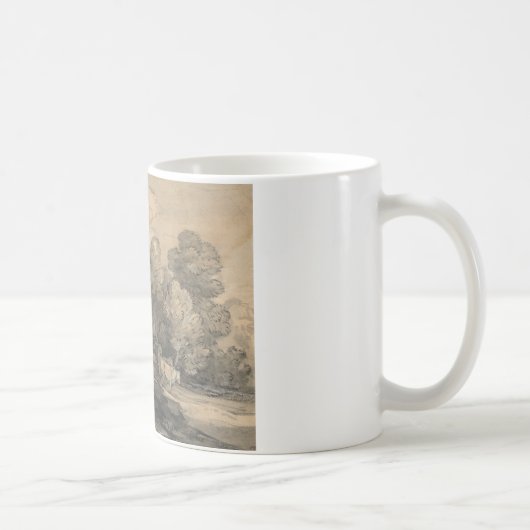 Mug Thomas Gainsborough - Paysage boisé (Droite)