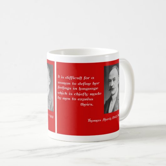Mug Thomas Hardy (conception B) (Devant droit)