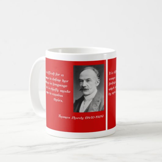 Mug Thomas Hardy (conception B) (Devant gauche)