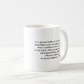 Mug Thomas Jefferson - C'est toujours mieux (Devant droit)