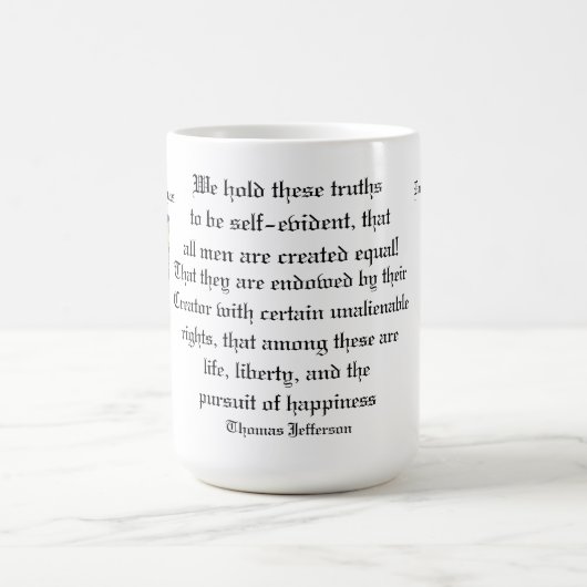 MUG THOMAS JEFFERSON CITE   (Centre)