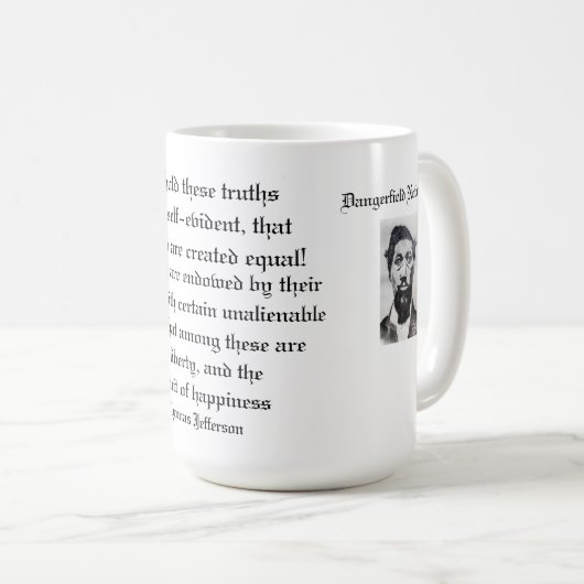 MUG THOMAS JEFFERSON CITE   (Devant droit)