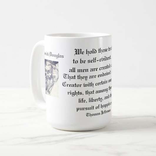 MUG THOMAS JEFFERSON CITE   (Devant gauche)