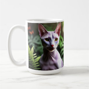 Mug "Thon le chat sans cheveux : élégant et soyeux"