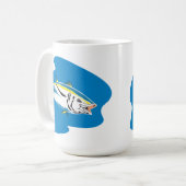 Mug Thons jaunes d'aileron rétros (Devant gauche)