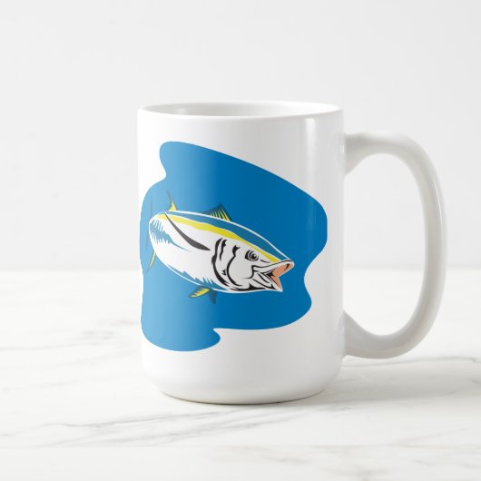 Mug Thons jaunes d'aileron rétros (Droite)