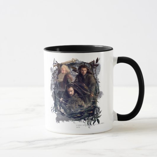 Mug Thorin, Kili et Balin Graphic (Droite)