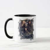 Mug Thorin, Kili et Balin Graphic (Gauche)