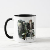 Mug THORIN OAKENSHIELD™, BILBO BAGGINS™, & Gandalf Art (Gauche)