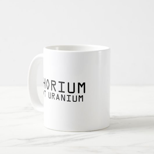 Mug Thorium non en uranium (Devant gauche)