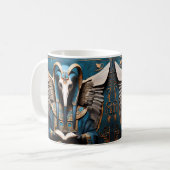 Mug Thoth, l'ancien dieu égyptien de la sagesse, écrit (Devant gauche)