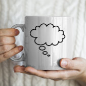 Mug Thought Bubble - ajoutez votre propre texte !