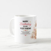 Mug Thoughtful Birthday Gift for Bestie (Devant gauche)