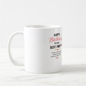 Mug Thoughtful Birthday Gift for Bestie (Gauche)