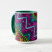 Mug Threads tissés ethniques (Devant gauche)