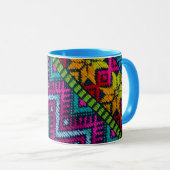 Mug Threads tissés ethniques (Devant droit)