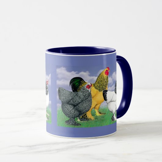 Mug Three Brahmas (Devant droit)