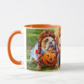 Mug Three Bulldogs in Costumes (Gauche)