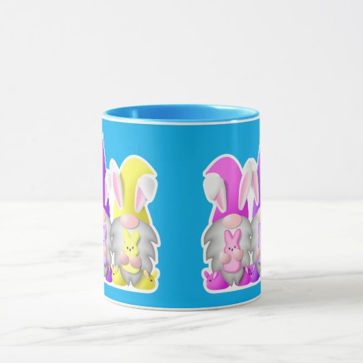 Mug Three Easter Gnomes (Centre)